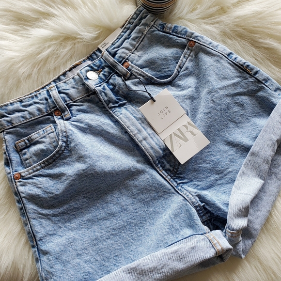 Zara Pants - ZARA Hi-Rise Bernuda Shorts NEW